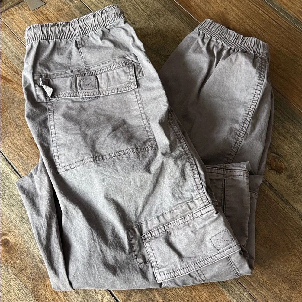 Garage Women's Harlowe Charcoal Parachute Cargo Pant~XS - Picture 8 of 12